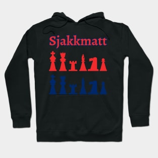 Chess - Sjakkmatt - Norway Hoodie